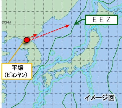 Nordkorea hat mindestens zwei Raketen abgefeuert. Erste Daten von Japan (Verteidigungsministerium) und Südkorea (JCS): 09:19 / 09:20 (GMT 9) 220 km, 20 km, Pyongyang-Gebiet 09:36 >910 km >900 km, 70 km, Pyongyang-Gebiet
